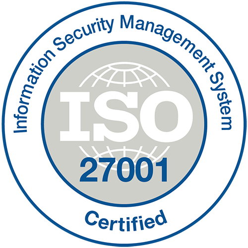 ISO 27001 Certificate